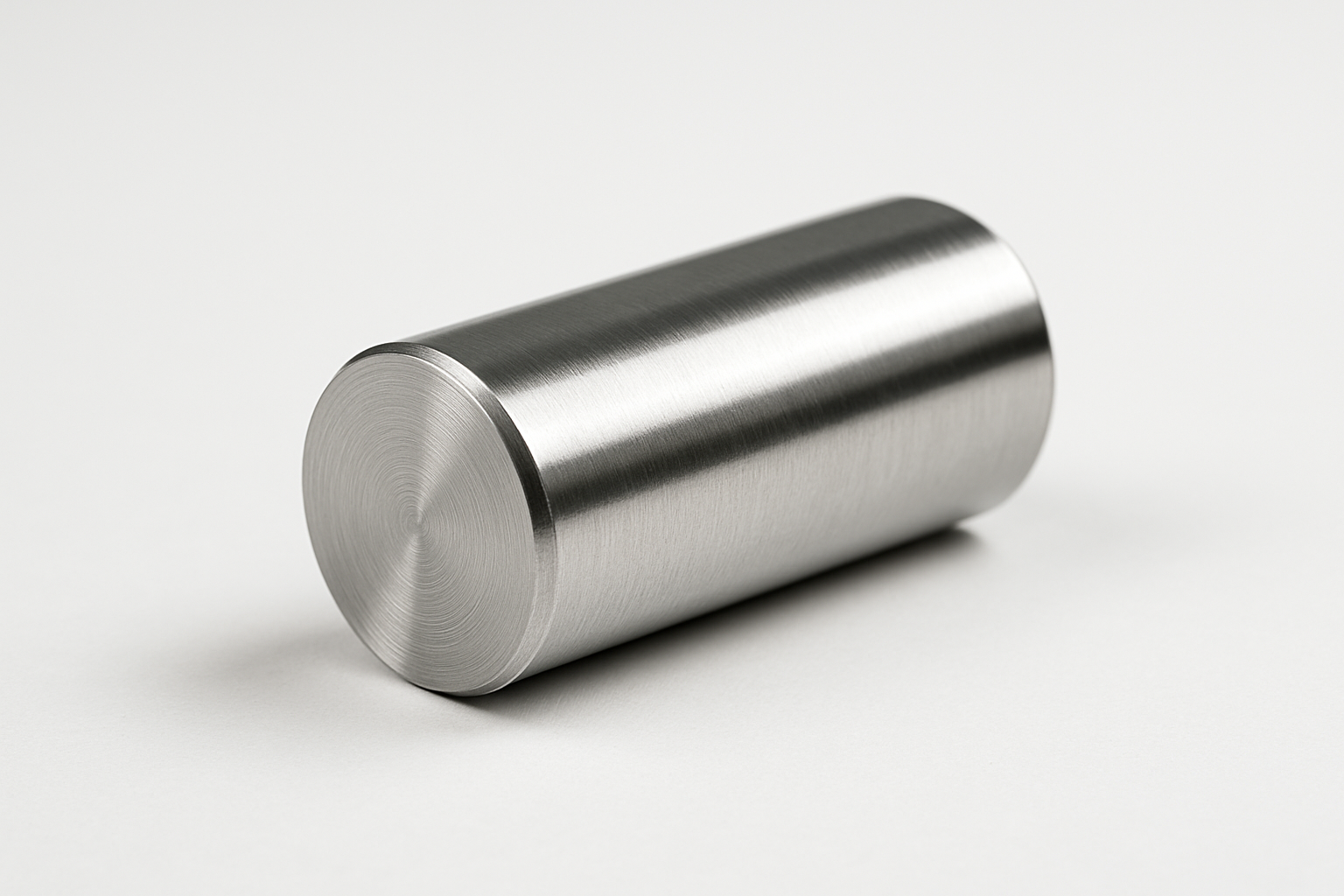 3/8"long X 1" round stainless steel metal rod