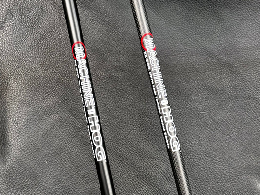 MACHINE'D HOG OVERSIZED PUTTER SHAFT WITH .355 ADAPTER TIP