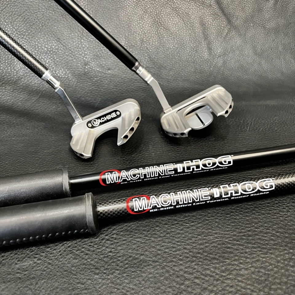 MACHINE'D HOG OVERSIZED PUTTER SHAFT with X-CHANGER Adapter