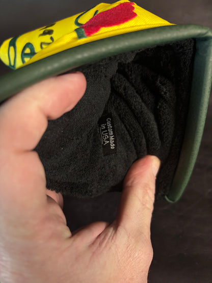 1992 Fred Couples signed Masters Standard Blade Headcover by Flag Gear